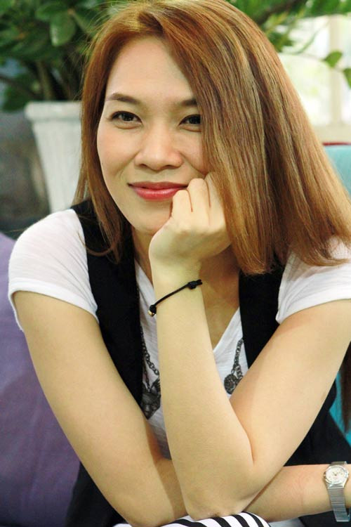 Ca sĩ Mỹ Tâm.