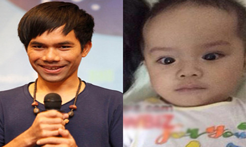 Ya Suy và đứa con với người yêu cũ.