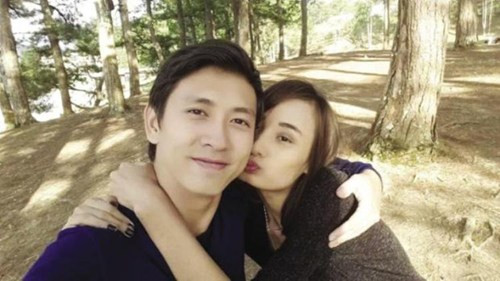 Trước đó, khi mới quen Khải An, Lê Thúy cũng từng hiểu nhầm giới tính của chàng Việt kiều này vì anh quá đẹp trai. Tuy nhiên, sau thời gian gặp gỡ, cô và bạn trai hiểu nhau hơn và yêu lúc nào không rõ.