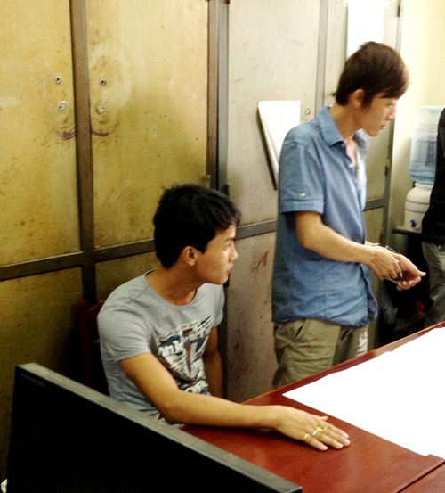 Hai tên cướp máu lạnh Long và Ngọc Anh.