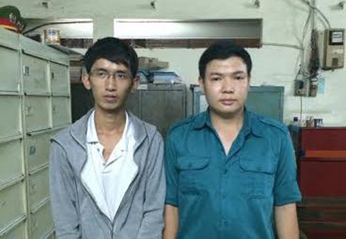 Hai trong số 4 dân quân tự vệ phường 14, quận 10 tham gia "giúp sức"cho Đức và đồng bọn gây án.