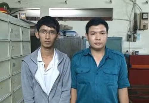 Hai trong số 4 dân quân tự vệ phường 14, quận 10 tham gia "giúp sức"cho Đức và đồng bọn gây án.