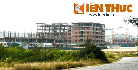 Khu đô thị căn cứ Cam Ranh đang dần thành hình.