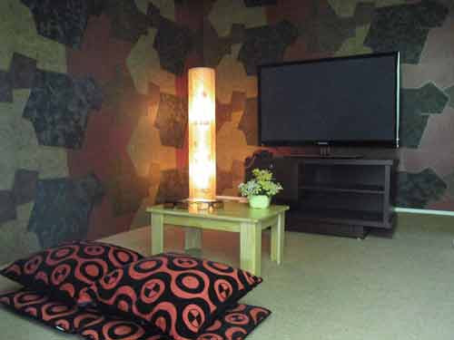 Bên trong "chuồng phim" mà chúng tôi đã vào xem.