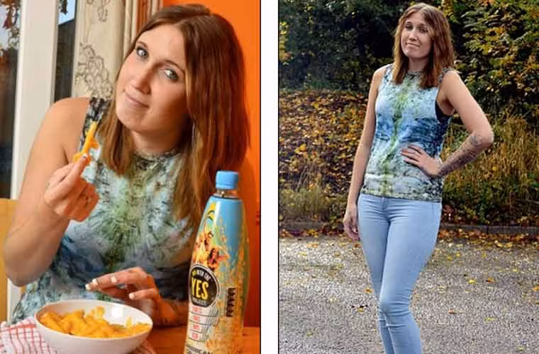 Dù có chế độ ăn uống bị xem là không lành mạnh, Faye vẫn chưa phải đối mặt với bất kỳ vấn đề nào về sức khỏe, thậm chí ngay cả khi cô không phải là một người chăm chỉ vận động. Hiện, Faye có cân nặng khoản hơn 62 kg, ở mức trung bình đối với một phụ nữ tại Anh.