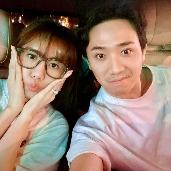 Tran Thanh bat ngo quat nat Hari Won tren song truyen hinh