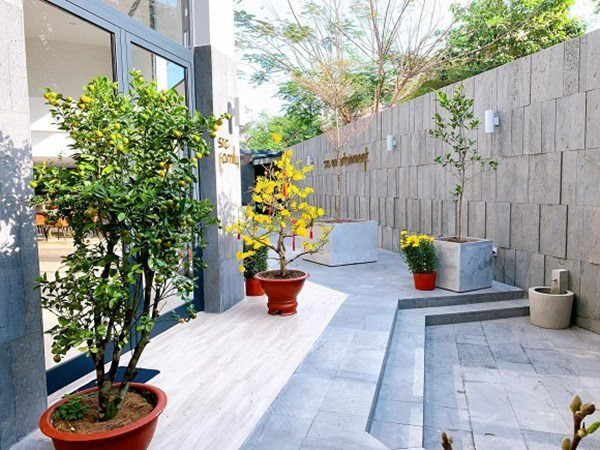 Không gian xanh khắp nơi