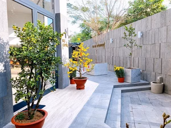 Không gian xanh khắp nơi