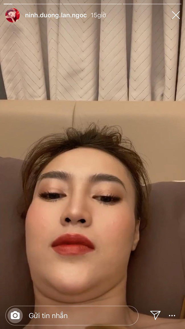 Ninh Dương Lan Ngọc lộ ảnh bị chụp lén, mặt mộc chưa chỉnh sửa cũng gây ngỡ ngàng - Hình 11 Ninh Duong Lan Ngoc lo anh bi chup len, mat moc chua chinh sua cung gay ngo ngang-Hinh-11