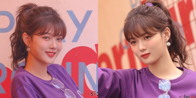 Kim Yoo Jung sinh năm 1999, là sao nhí nổi tiếng nhất tại Hàn Quốc. Cô đóng phim từ khi mới 4 tuổi, tham gia nhiều tác phẩm nổi bật như Nhất Chi Mai, Nàng Dong Yi, Mặt trăng ôm mặt trời, Nữ hoàng tháng Năm... Nhờ ngoại hình đáng yêu và tính cách thân thiện, Kim Yoo Jung được mệnh danh là "Em gái quốc dân" của Hàn Quốc.