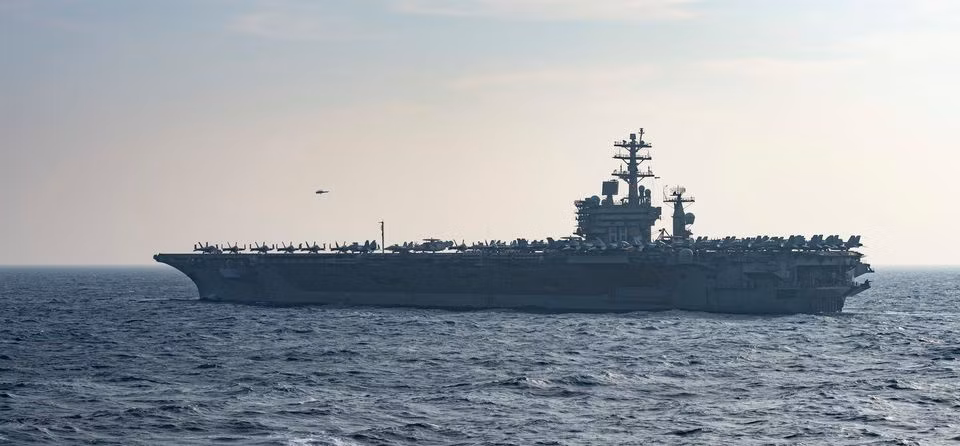 Sự phối hợp giữa các tiêm kích trên tàu sân bay Mỹ và Ấn Độ sẽ góp phần nâng cao khả năng tương tác giữa không quân hải quân hai nước. Ngoài ra, tập trận Malabar là dịp để Ấn Độ học hỏi kinh nghiệm vận hành tàu sân bay của Mỹ. Ảnh: Hạm đội 7.