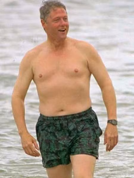 Cựu Tổng thống Mỹ Bill Clinton tại Kahala Hilton, Honolulu tháng 7/1993.