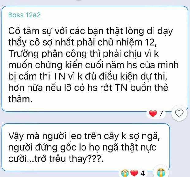 Hoc tro lop 12 khong chiu hoc, co giao gui tin nhan trung 