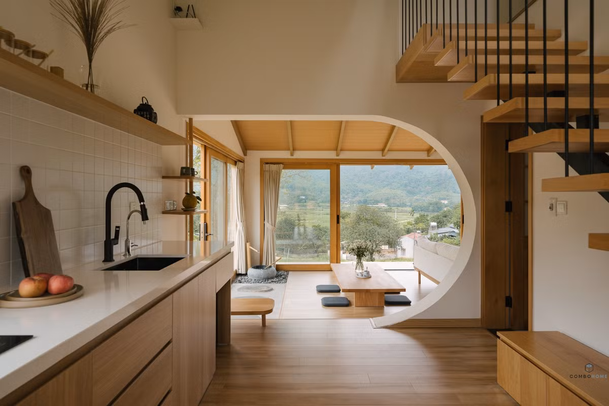 Ngôi nhà Nhật Bản “mọc” trên đỉnh đồi, mang tầm nhìn vạn người mê ảnh 19