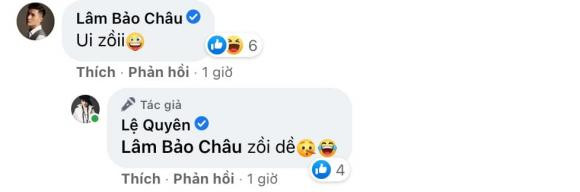 Phan ung sieu yeu cua Lam Bao Chau khi thay Le Quyen 