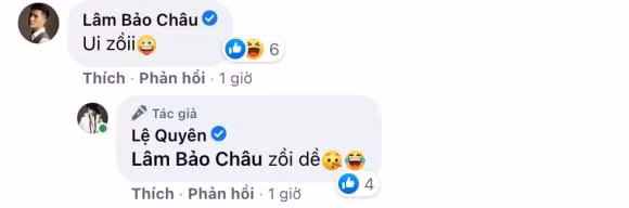 Phan ung sieu yeu cua Lam Bao Chau khi thay Le Quyen 