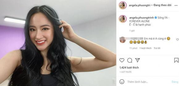 Angela Phuong Trinh tiet lo ve tinh trang moi quan he hien tai