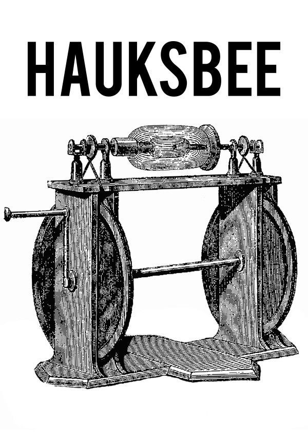 Sau thực nghiệm của Thales, điện năng đã chìm vào lãng quên một thời gian dài. Sự quan tâm đến hiện tượng này chỉ được khơi lại vào thập niên 1700, khi nhà phát minh người Anh Francis Hauksbee chế tạo một thiết bị tĩnh điện đơn giản dùng thủy tinh và len.