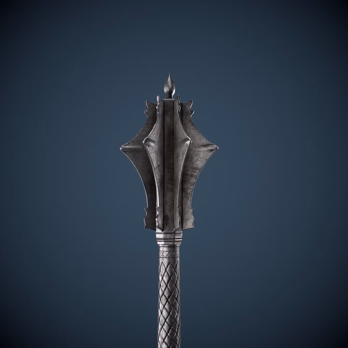 Sự ra đời của loại chùy này bắt nguồn từ một thực tế trên chiến trường là các hiệp sĩ thường sử dụng áo giáp dạng lưới. Loại giáp này nhẹ nhưng vẫn có khả năng bảo vệ người mặc khỏi các đòn tấn công từ những vũ khí sắc bén như kiếm hoặc giáo.