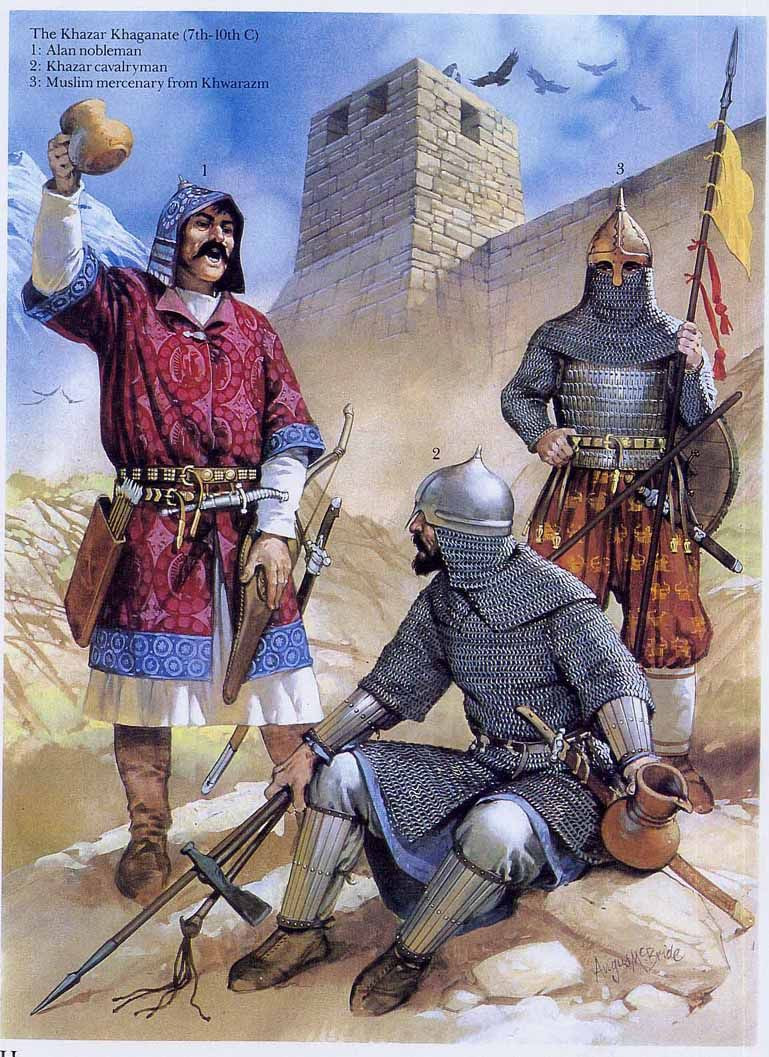 Ấn số lịch sử về đế chế Khazar khét tiếng thời Trung cổ An so lich su ve de che Khazar khet tieng thoi Trung co