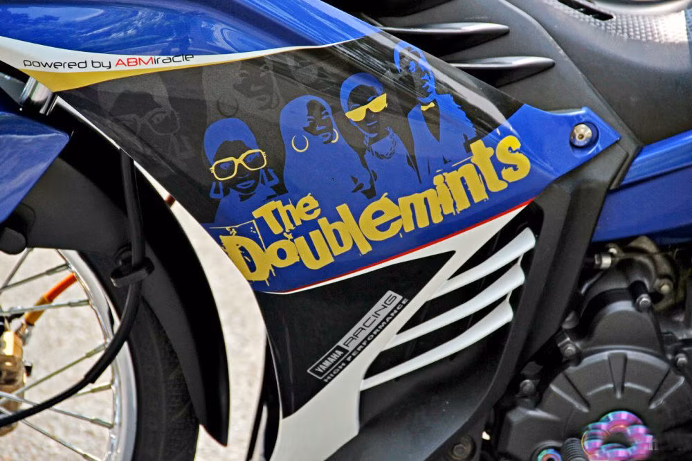 Bản độ Doublemints này được thực hiện tại một xưởng độ rất nổi tiếng ở Sài Gòn.