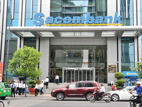 Trụ sở Ngân hàng Sacombank. Ảnh: Internet.