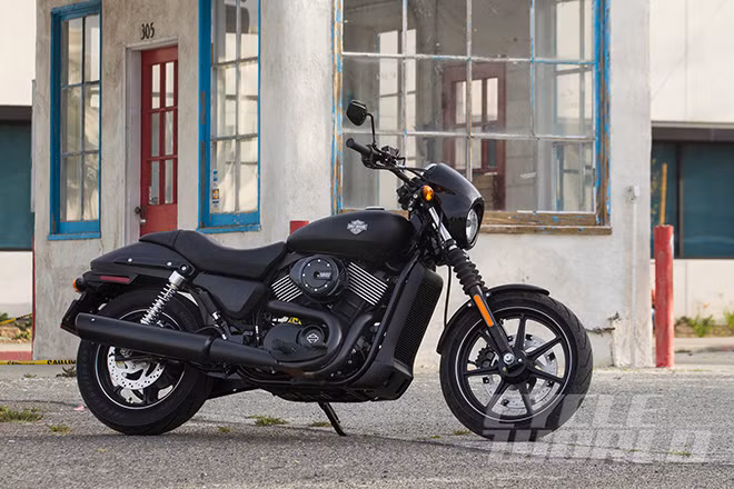 Harley-Davidson Street 750 có kiểu dáng gọn gàng và phù hợp với vóc dáng của người Việt Nam.