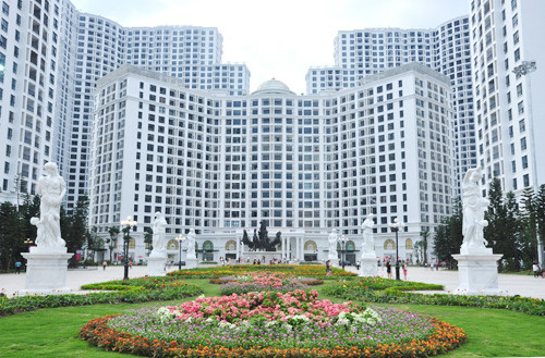 Royal City của tập đoàn Vingroup. Ảnh: Internet.