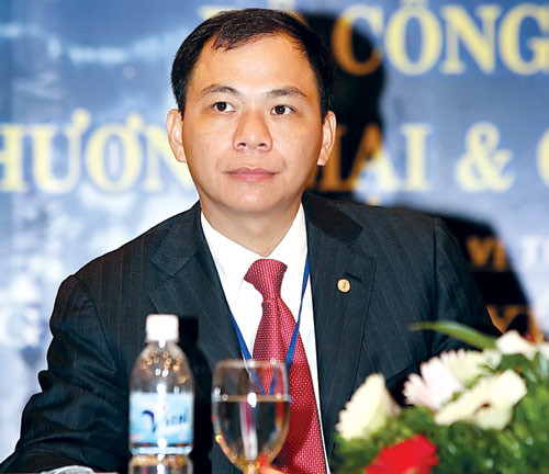 Tỷ phú đô la Phạm Nhật Vượng.