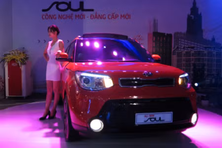 Kia Soul nhập khẩu chính hãng đầu tiên ở Việt Nam.