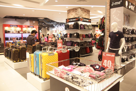 Gian hàng của Robins tại Royal City. Ảnh: Robins.vn.