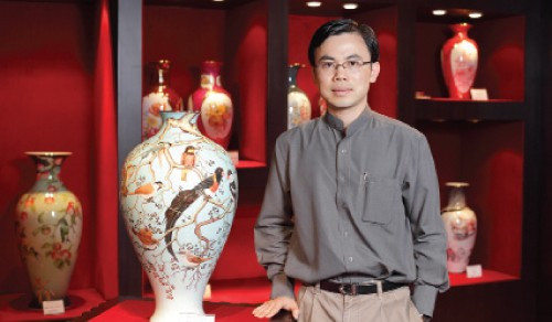 Lý Huy Sáng - Phó tổng giám đốc Gốm sứ Minh Long 1. Ảnh: Doanh nhân Sài Gòn.