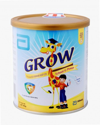 Sữa Grow G-Power vanilla loại 900 g và 1,7 kg có giá trần lần lượt là 360 - 610.000 đồng/hộp.