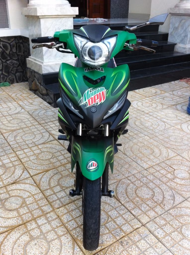 Sự khéo léo của chủ nhân đã tạo nên vẻ đẹp khó cưỡng cho Exciter sau khi độ lại. Ảnh: STRANSFORMER.