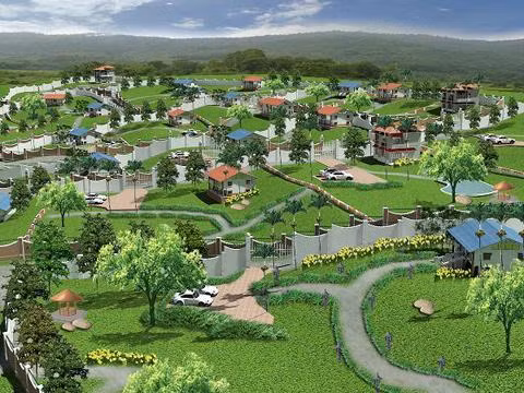 Tại huyện Thạch Thất, công ty Bất động sản Xuân Cầu - chủ đầu tư dự án Xanh Villas cũng từng mở bán biệt thự với giá từ 13 - 20 triệu đồng/m2. Dự án rộng gần 50 ha được chia thành 3 khu A, B, C với gần 500 biệt thự đơn lập và song lập.