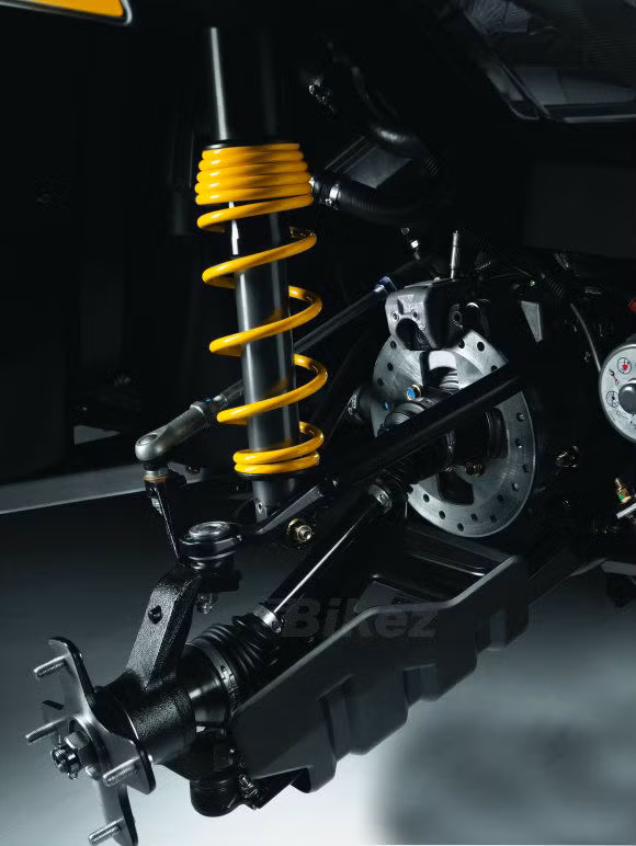 Phuộc trước dẻo dai và bền bỉ.