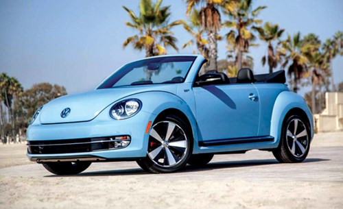 Volkswagen Beetle nữ tính.