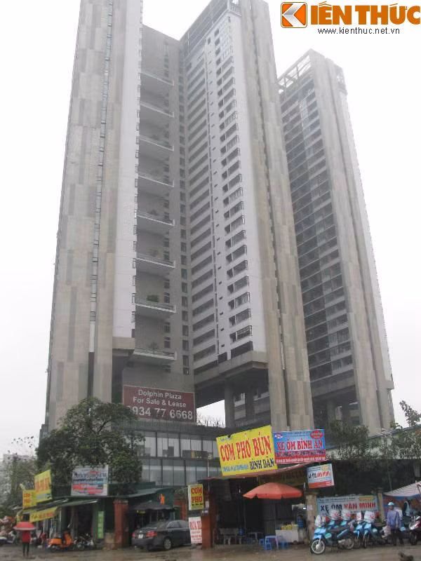 Dolphin Plaza là tổ hợp căn hộ cao cấp tọa lạc tại số 28 Trần Bình, Mỹ Đình (ngay cạnh bến xe Mỹ Đình) với 4 tòa tháp cao 28 tầng, vốn đầu tư hơn 2.000 tỷ đồng. Công trình được khởi công từ năm 2008, khánh thành vào tháng 11/2012 với điểm nhấn độc đáo là khu vườn treo - Sky Garden gần 6.000 m2 không gian xanh dành cho các hoạt động sinh hoạt chung.