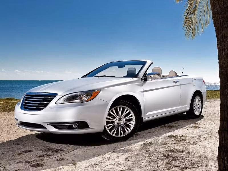 Chrysler 200 convertible.