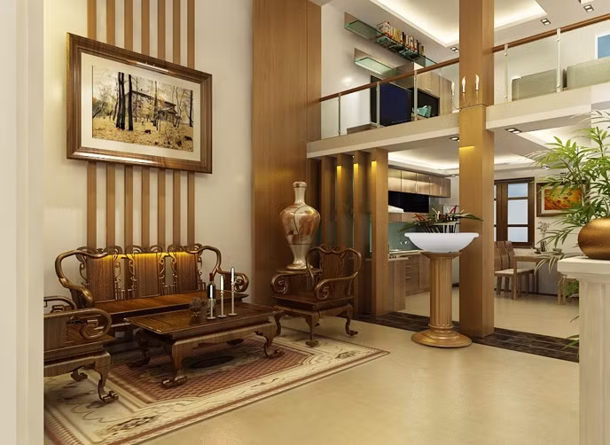 Không chỉ sở hữu vẻ ngoài sang trọng, nội thất bên trong những biệt thự ven Hồ Tây cũng được thiết kế tiện nghi và hoàn hảo.