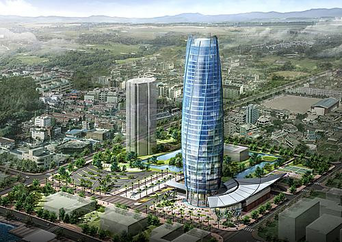 Những dự án khủng được coi là một thế mạnh của Đà Nẵng. Trong đó, đặc biệt nhất là việc Đà Nẵng đang gấp rút hoàn thiện tòa nhà Trung tâm hành chính. Tòa tháp cao 166,8 m với tổng vốn đầu tư 1.900 tỷ đồng gồm 2 tầng hầm và 34 tầng nổi, là nơi làm việc của khoảng 1.800 cán bộ các ban ngành đoàn thể trong thành phố. Tòa nhà như một ngọn hải đăng dẫn đường, nổi bật bên sông Hàn.