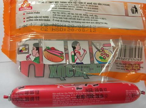 Xúc xích mà ông Nguyễn Minh Trung mua.