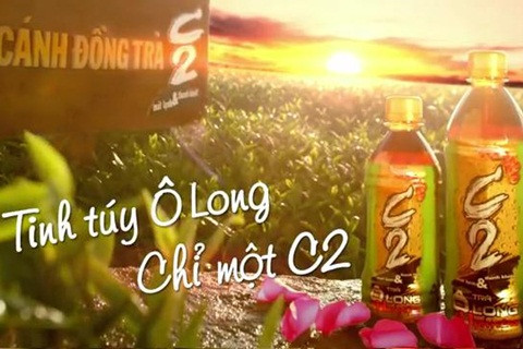 Trà xanh C2 ô long hoa hồng có đúng như quảng cáo???