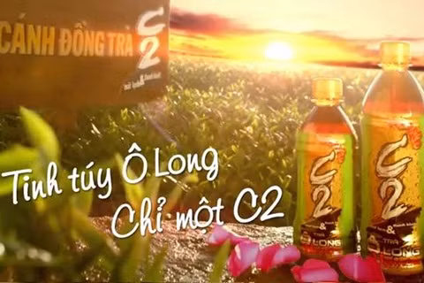 Trà xanh C2 ô long hoa hồng có đúng như quảng cáo???