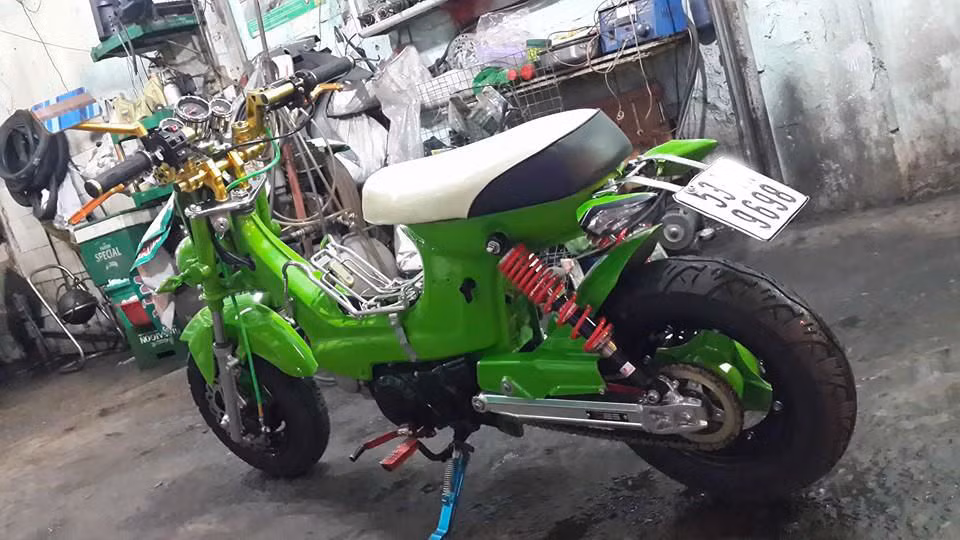 Honda Chaly do tuyet ky, cuc cute o Sai Gon-Hinh-2