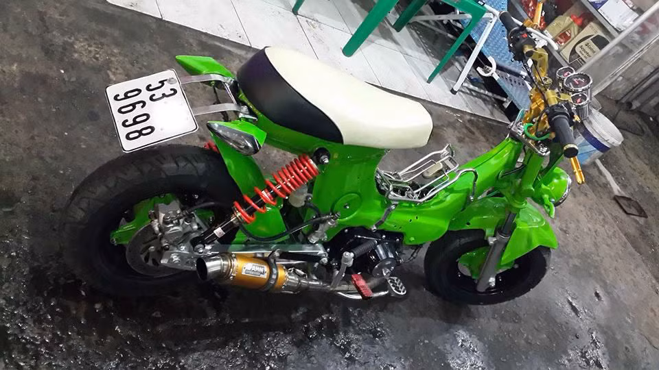 Honda Chaly do tuyet ky, cuc cute o Sai Gon-Hinh-3