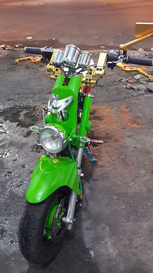 Honda Chaly do tuyet ky, cuc cute o Sai Gon-Hinh-4