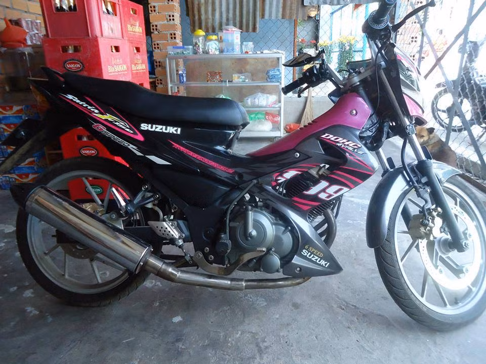 Hình ảnh chiếc Raider 125 độ lên Raider 150.