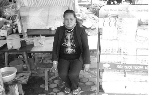 Bà Hương tâm sự về cái nghề khác người của mình.