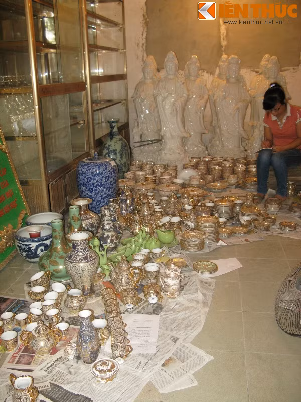 Theo Hải đồ cổ, đối với những sản phẩm nhỏ, một ngày xưởng cho ra lò hàng nghìn sản phẩm, còn đối với những sản phẩm vừa thì con số đó là hàng trăm. Những sản phẩm lớn chỉ khoảng mấy chục, còn đối với những sản phẩm thuộc hàng "khủng" thì nghệ nhân phải mất hàng tháng trời mới cho ra một vài sản phẩm.